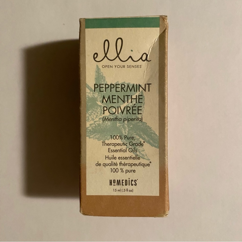 -Homedics Ellia Open Your Senses Peppermint Essential Oil 0.5 fl oz